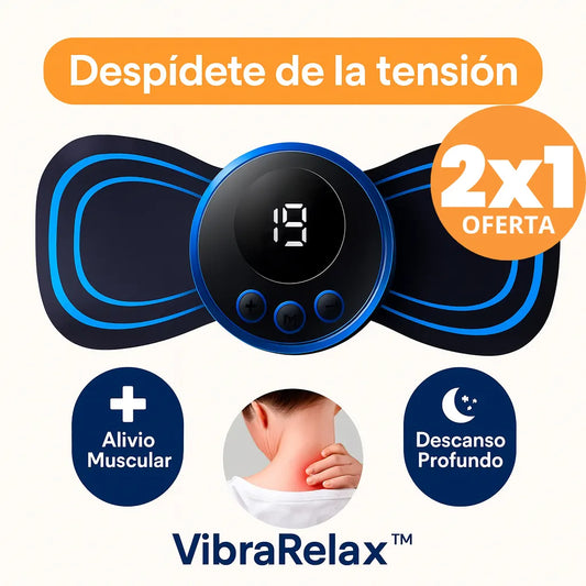 2x1 Mini Liberador de Tension VibraRelax™ – Alivio muscular y descanso profundo.