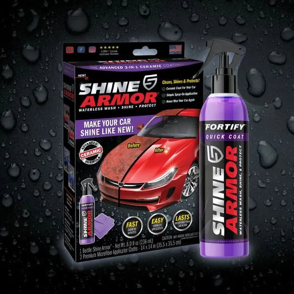 Cera protectora para brillo Y protección ¡Tu auto brillante en minutos!