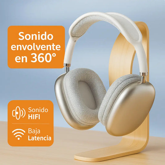 Audífonos Inalambricos P9 - potencia, estilo y música en 360° donde quieras.
