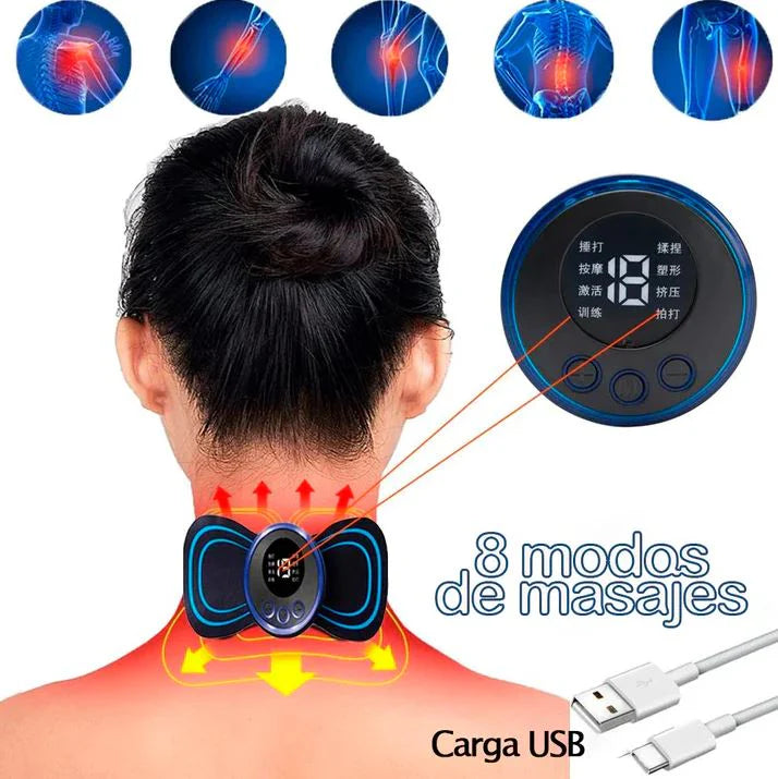 2x1 Mini Liberador de Tension VibraRelax™ – Alivio muscular y descanso profundo.