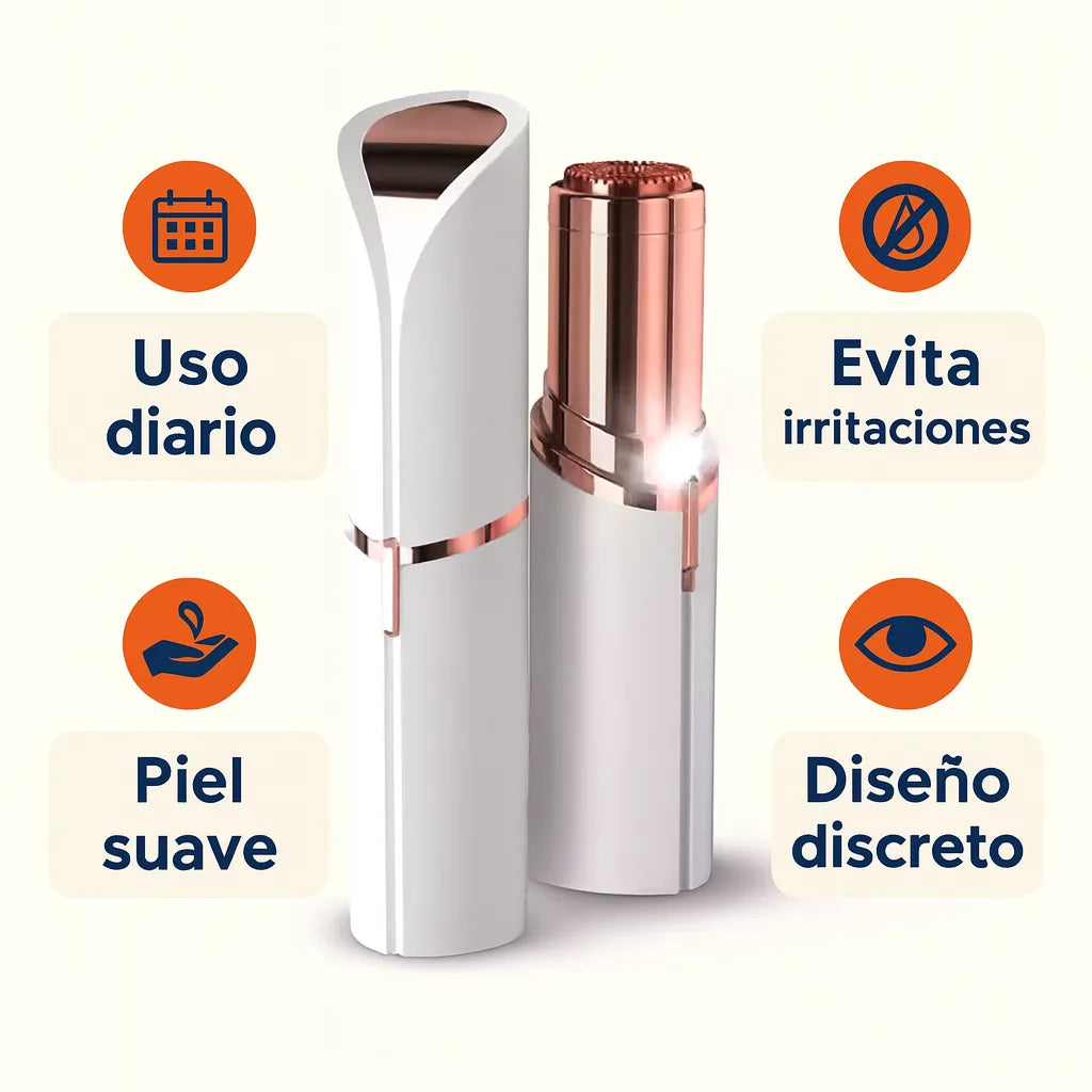 Depiladora Facial USB “SkinLisse” – Piel Lisa sin Irritación en Segundos.