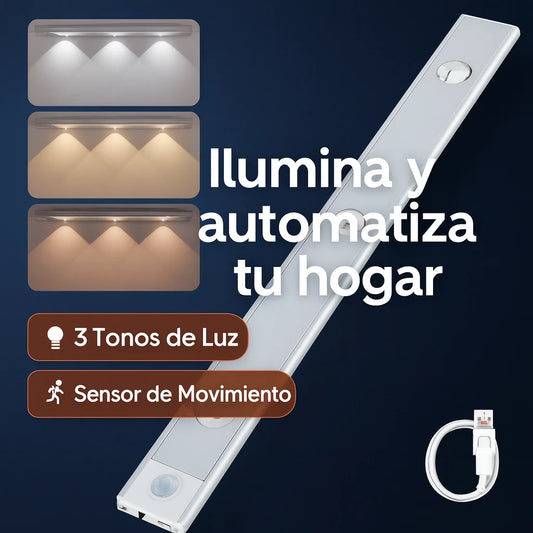 Lámpara LED con sensor de movimiento: Ilumina tu hogar sin complicaciones