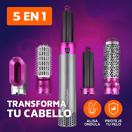 ✨ Cepillo Secador 5 en 1 EstiloPro™ – Tu look de salón en minutos, desde casa.