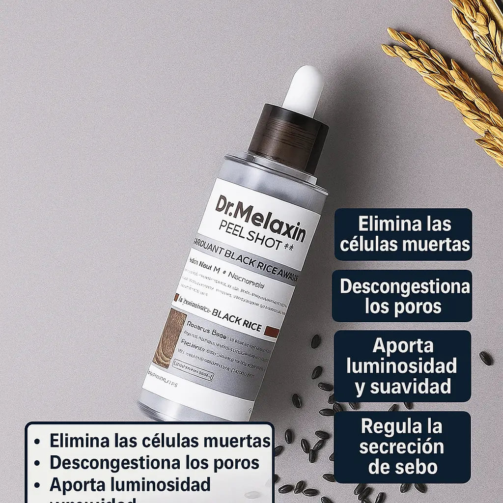 2X1 Exfoliante de arroz: Revela tu piel más suave, luminosa y libre de impurezas.