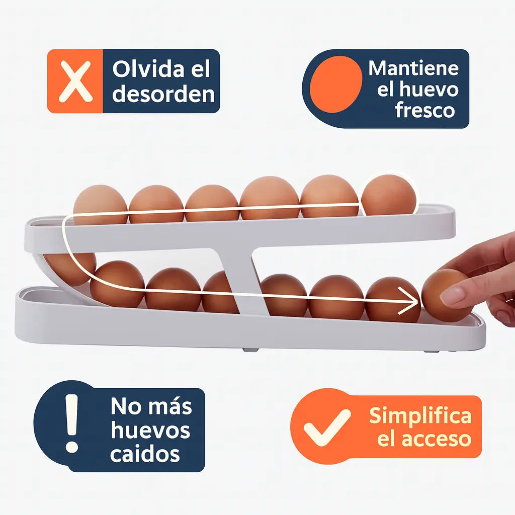 Dispensador Automático de Huevos – orden y practicidad en tu cocina