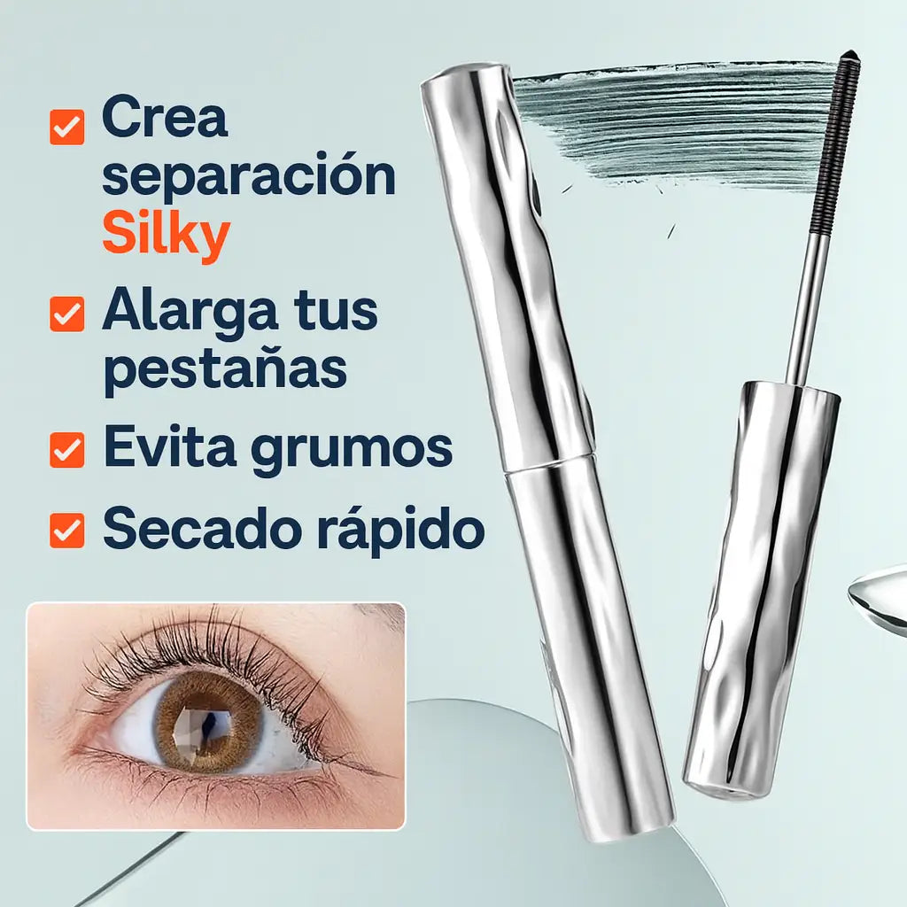 Rímel Premium 4D: Pestañas largas, rizadas y sin grumos