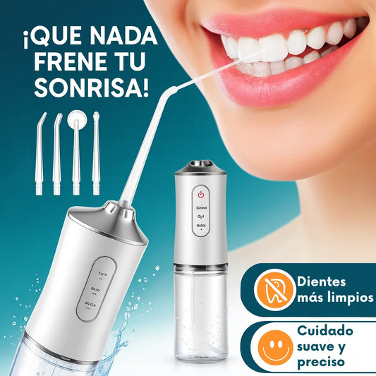 HydroSmile Pro – Irrigador Oral 3-en-1 para una limpieza bucal profesional desde casa.