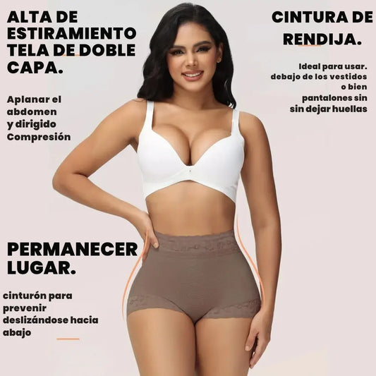 Short Moldeador Premium con 4 Varillas de Soporte - Comodidad y Diseño Transpirable.