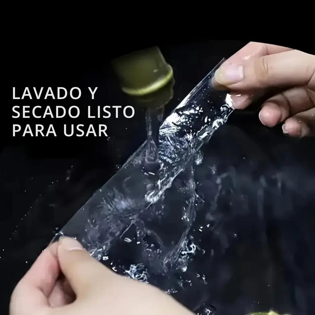3X1 Cinta Doble Faz Lavable y Reutilizable — Fija sin taladros, sin residuos