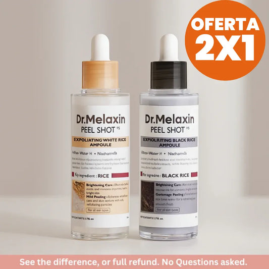 2X1 Exfoliante de arroz: Revela tu piel más suave, luminosa y libre de impurezas.