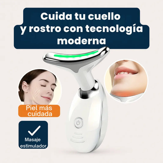 Masajeador Facial Para un aspecto más fresco y radiante en cuello y rostro