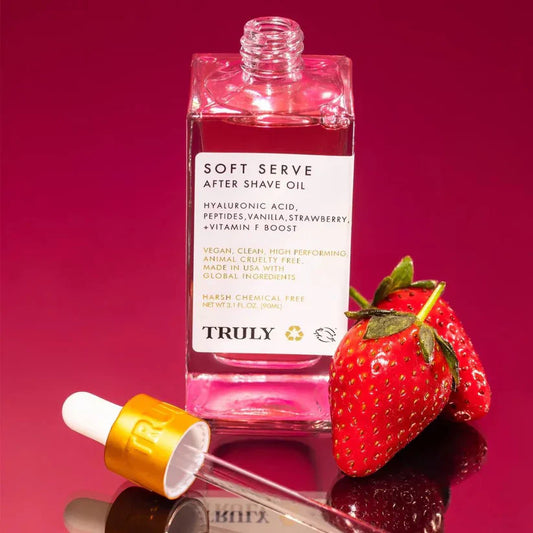 Aceite Natural Truly 🌸 - Cuidado Post-Afeitado con Jojoba y Onagra.