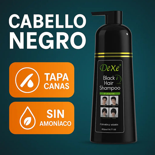Shampoo Cubre Canas Dexe® – Tinte Natural sin Amoníaco para un Cabello Saludable y Cubierto