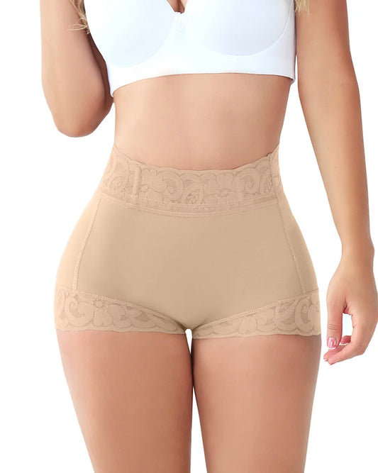 Shorts BootyLifter™ de Cintura Alta – Realza tu figura al instante.