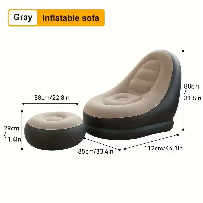 Sofa Inflable - Descanso cómodo donde estés