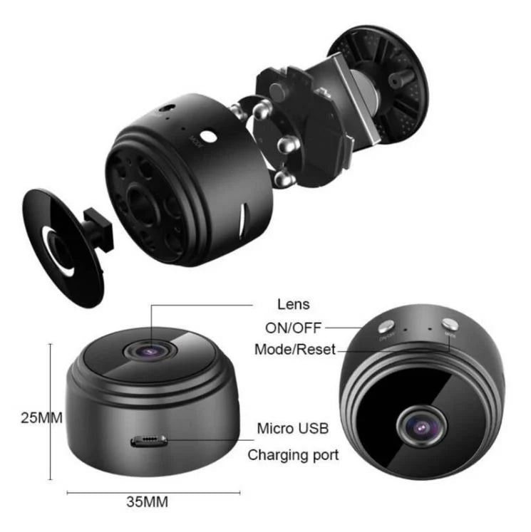 W8 SmartCam 360™ – Espía y Protege