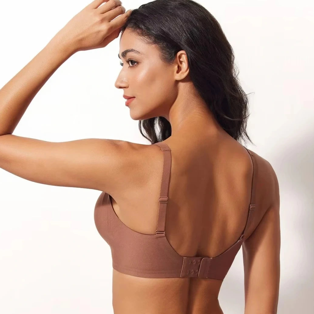 Sujetador Gel Jelly Push-Up Glamour: estilo elegante y confort sin aros.