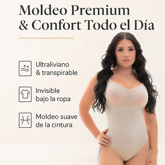 Body Moldeador con Tiras – Diseñado para lucir impecable
