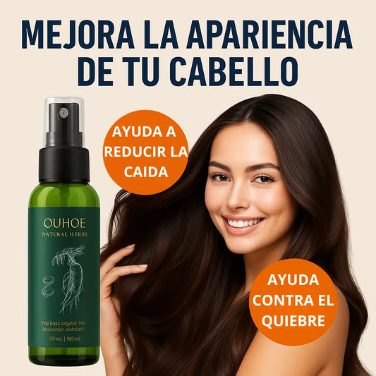 Elixir OUHOE – Cuidado Capilar Intensivo para un Cabello de Mejor Apariencia.
