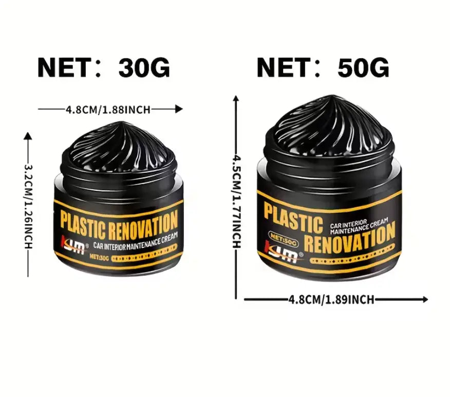 RESTAURADOR DE PLASTICOS PARA AUTO - Restaura y revive los plásticos de tu auto en minutos