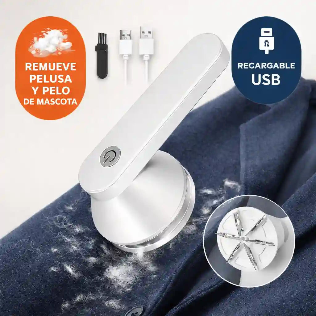 Quita pelusas 6 Cuchillas - Ropa como nueva en segundos.
