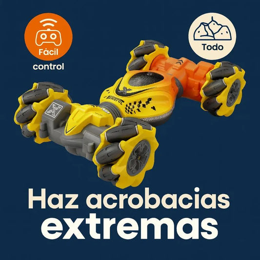 Carro Acrobático RC Todo Terreno para Niños.