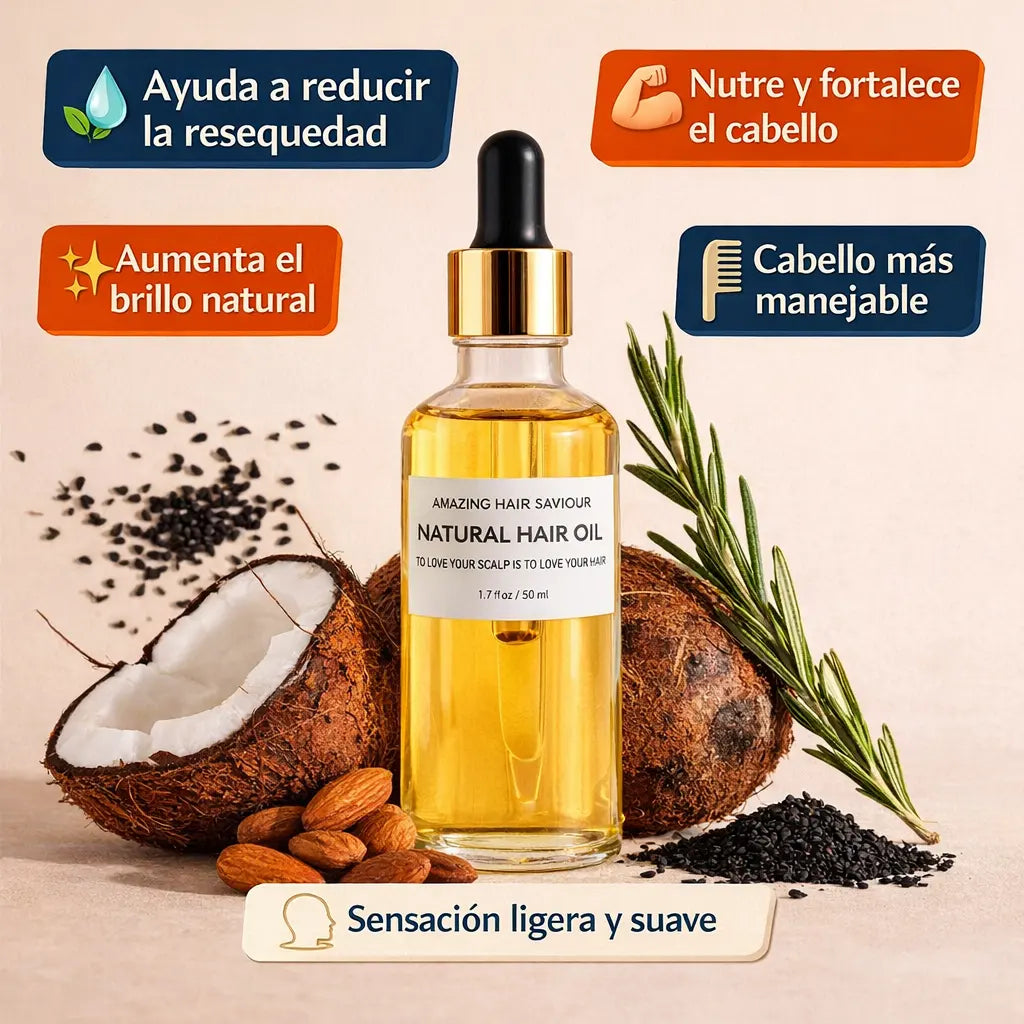 Aceite capilar ligero para tu rutina diaria.