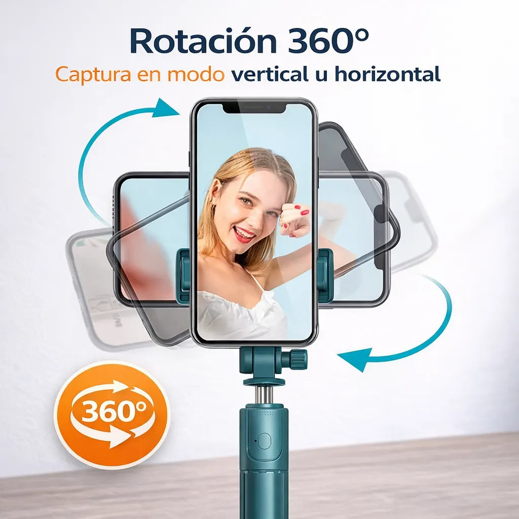 Soporte Multifuncional para Fotos y Videos.