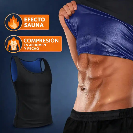 Camisa Sauna de Compresión Térmica – Activa tu Sudoración y Ajuste Corporal.