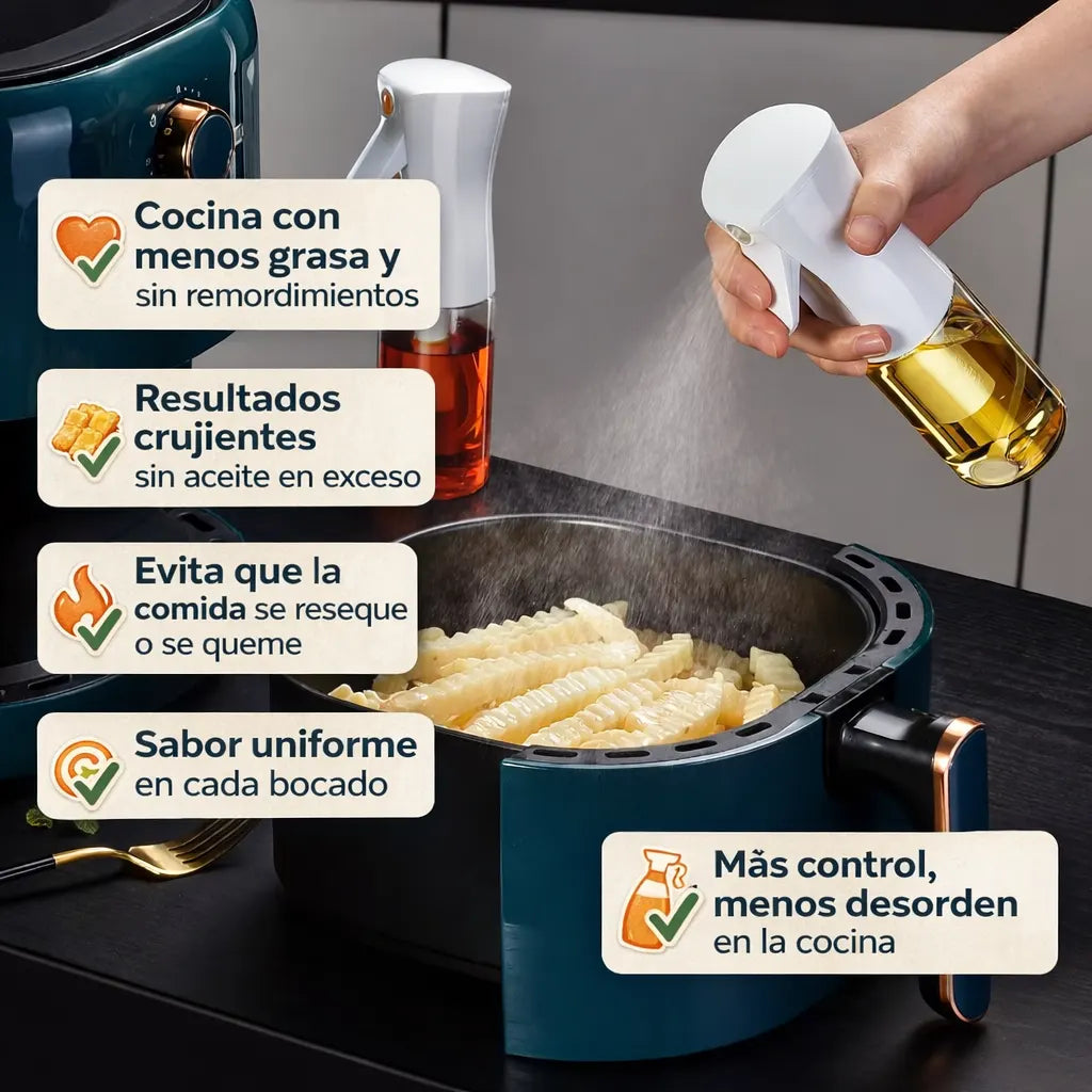 Pulverizador de Aceite para Cocinar Mejor.