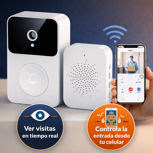 Timbre Inteligente con Cámara y Audio en Vivo.