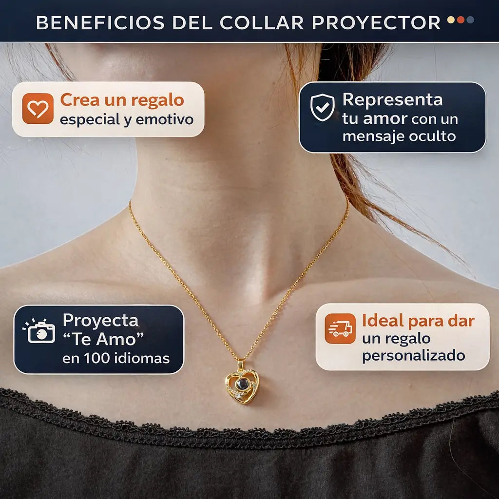 Un collar que dice “Te Amo” de una forma que nadie espera.