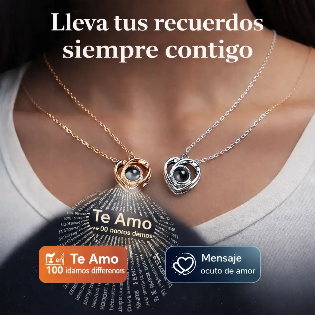 Un collar que dice “Te Amo” de una forma que nadie espera.