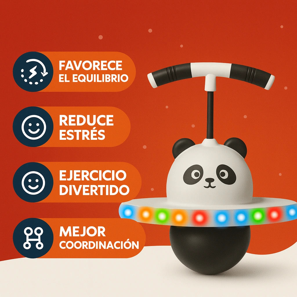 Saltador con Luces LED Multicolor.