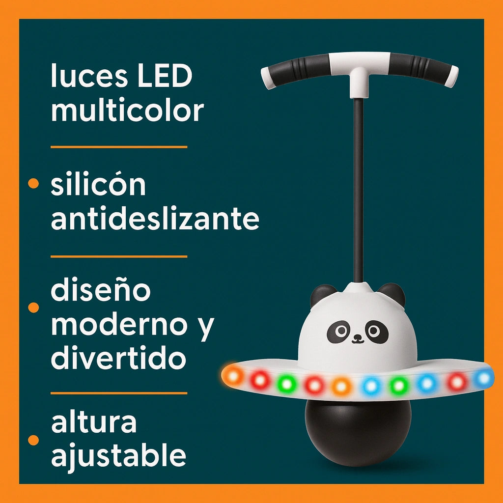 Saltador con Luces LED Multicolor.