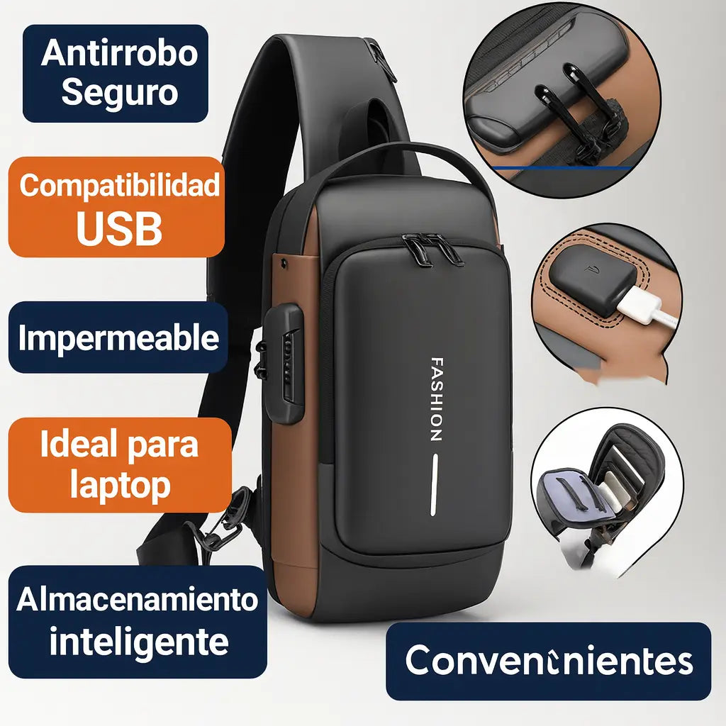 Mochila Antirrobo Premium: tu protección y estilo dondequiera que vayas