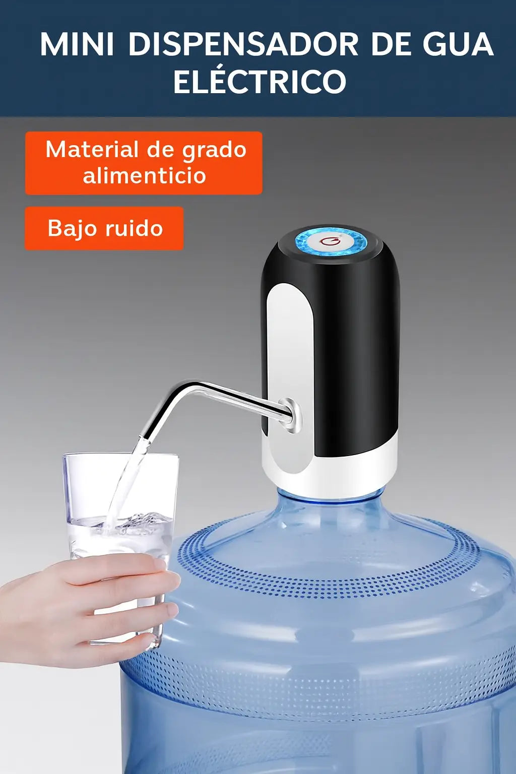 Dispensador de Agua Mini USB – Agua sin esfuerzo