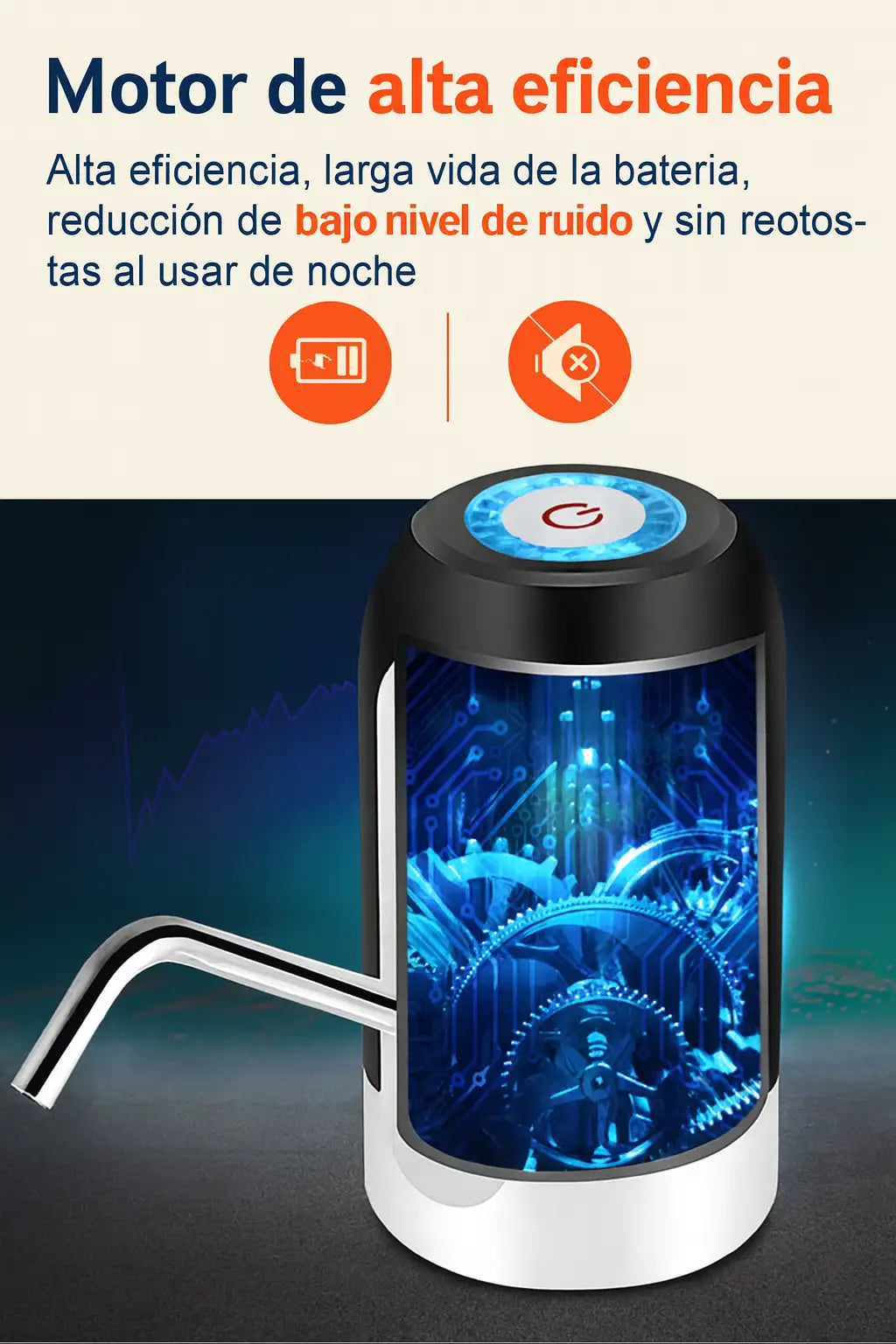Dispensador de Agua Mini USB – Agua sin esfuerzo