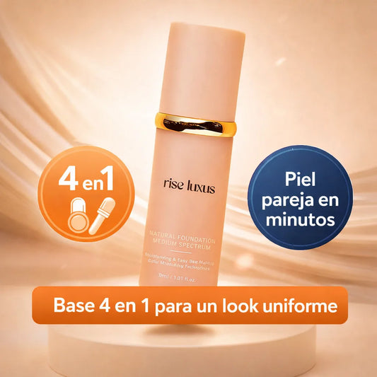 Base 4 en 1 para un acabado uniforme.