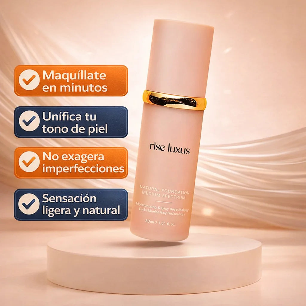 Base 4 en 1 para un acabado uniforme.