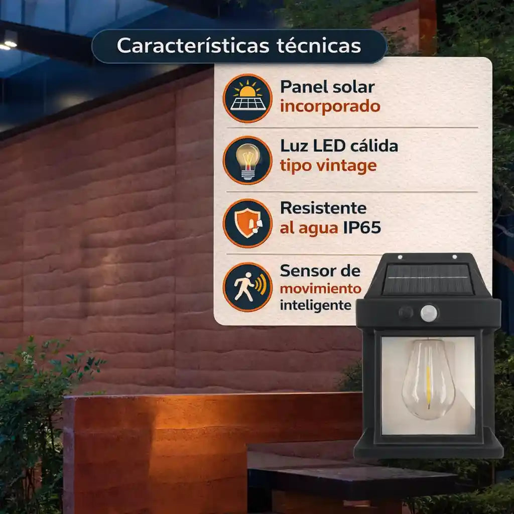 X2 Lamparas Solares para Exteriores Inteligentes de Alta Iluminación.