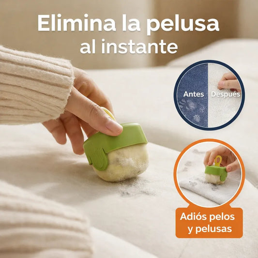 Rollo quita pelusa reutilizable - Uso diario.