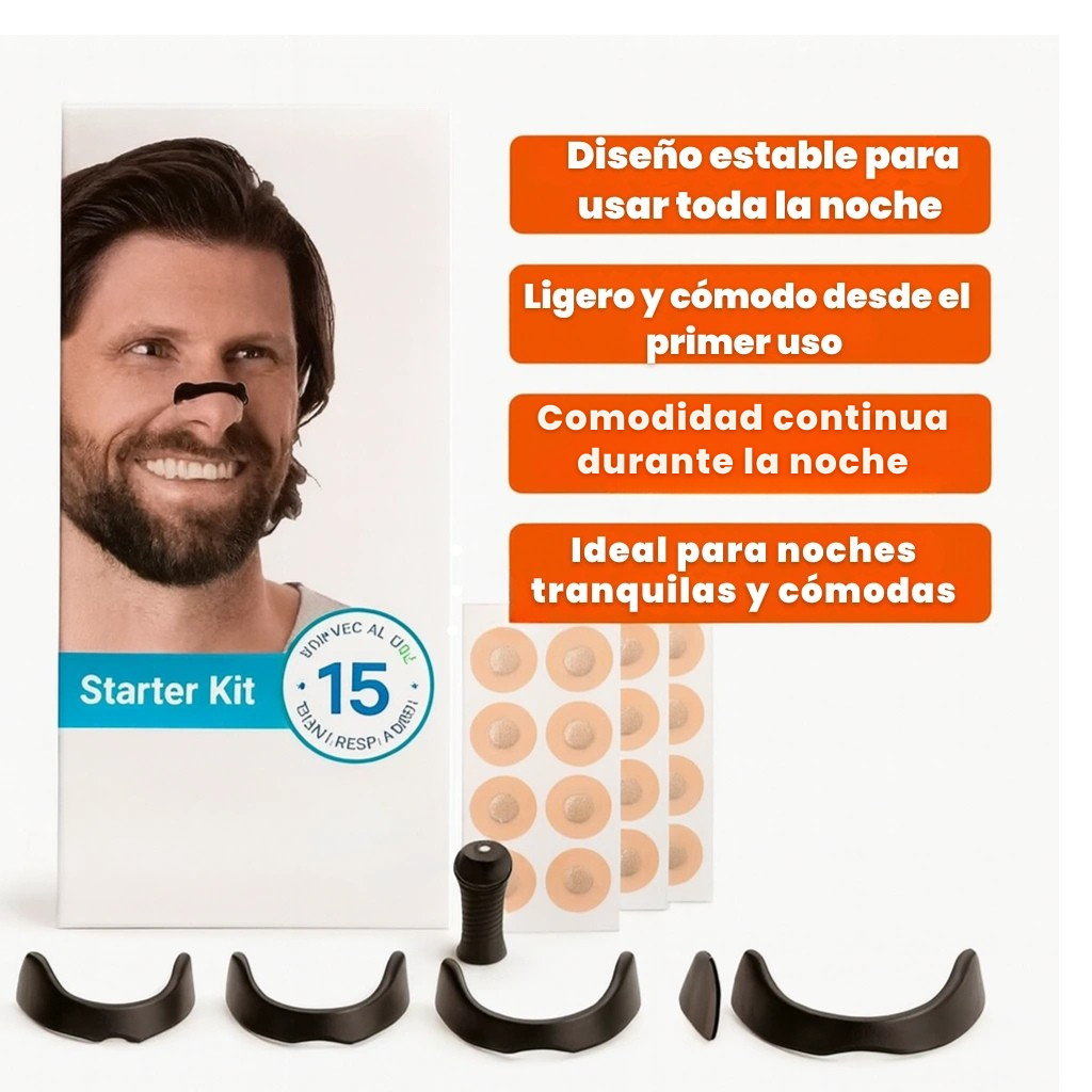 Tira Magnética Nasal – Más aire, menos esfuerzo.