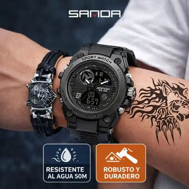 Reloj Deportivo Resistente para Uso Diario.