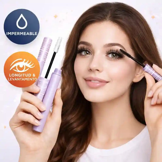 Base alargadora de Pestañas y Rímel Tubing Waterproof de Larga Duración - Pestañas Mas Largas y Definidas Todo el Día