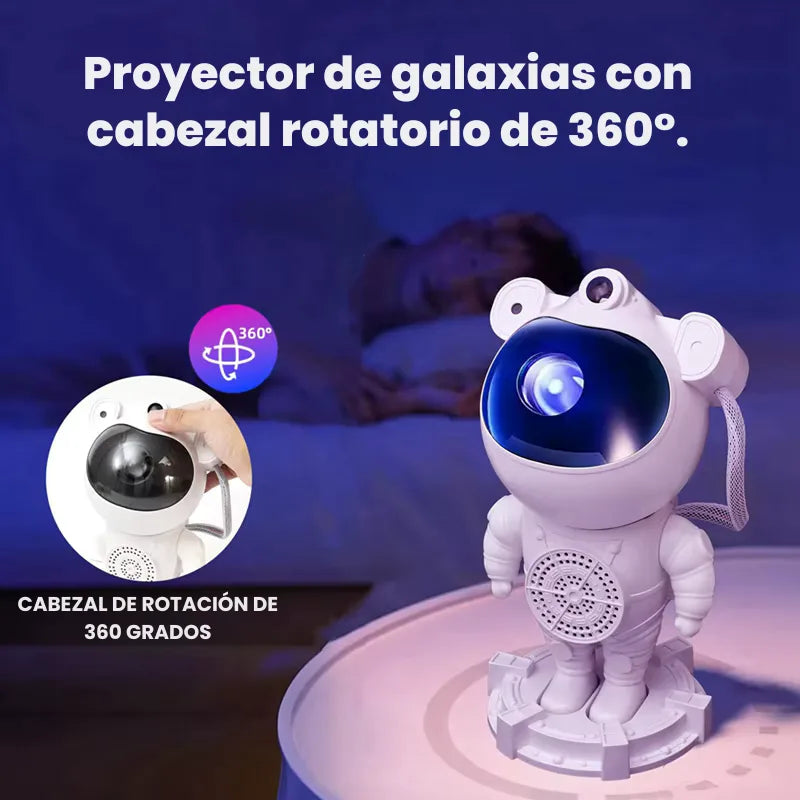 Proyector Astronauta Star Pro + Bocina LED: transforma cualquier espacio en un universo mágico