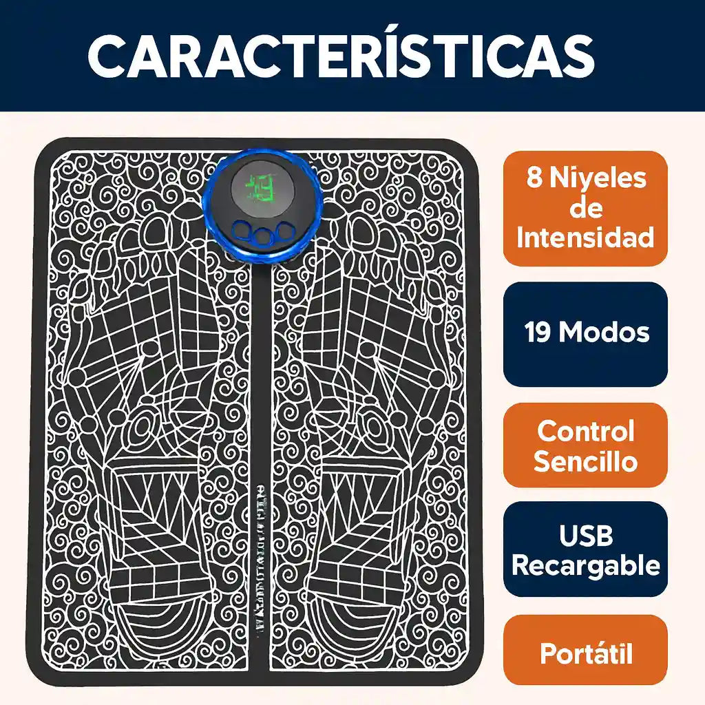 Masajeador EMS para Pies