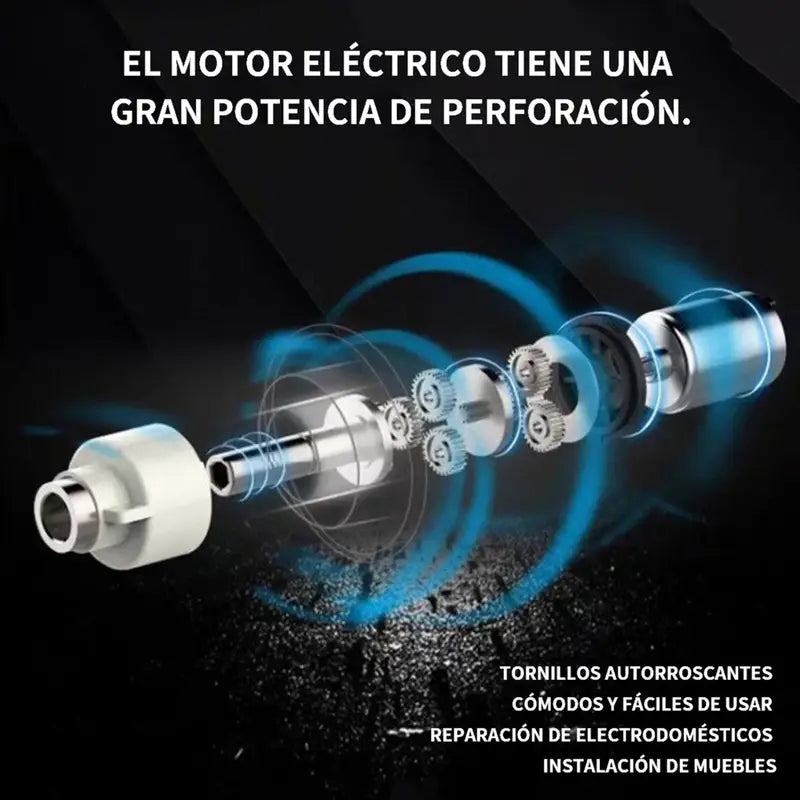 Destornillador Premium Inalámbrico: Repara y Ajusta en Segundos