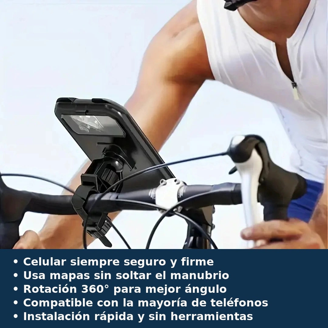 Soporte Impermeable para Moto y Bicicleta.