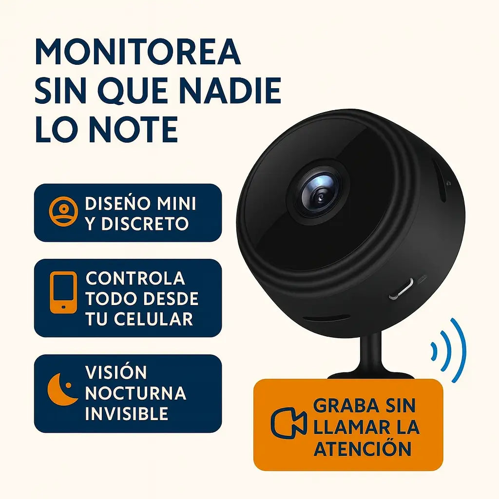 W8 SmartCam 360™ – Espía y Protege
